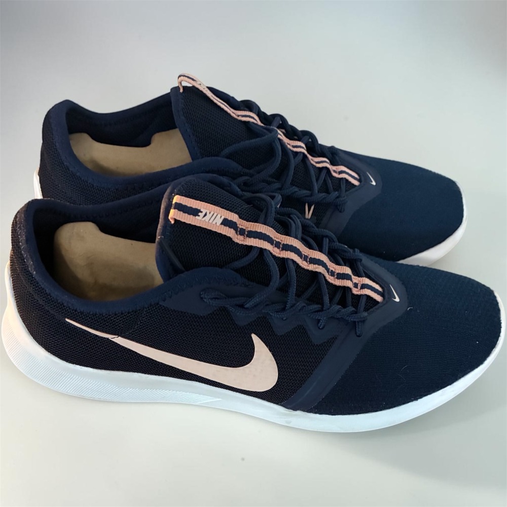 Nike Viale Womens Running Shoes Midnight Navy Washed Coral AT4345-400 Size 9.5